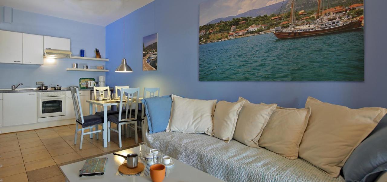 Oasis By The Sea Aparthotel Chiliadou  Buitenkant foto